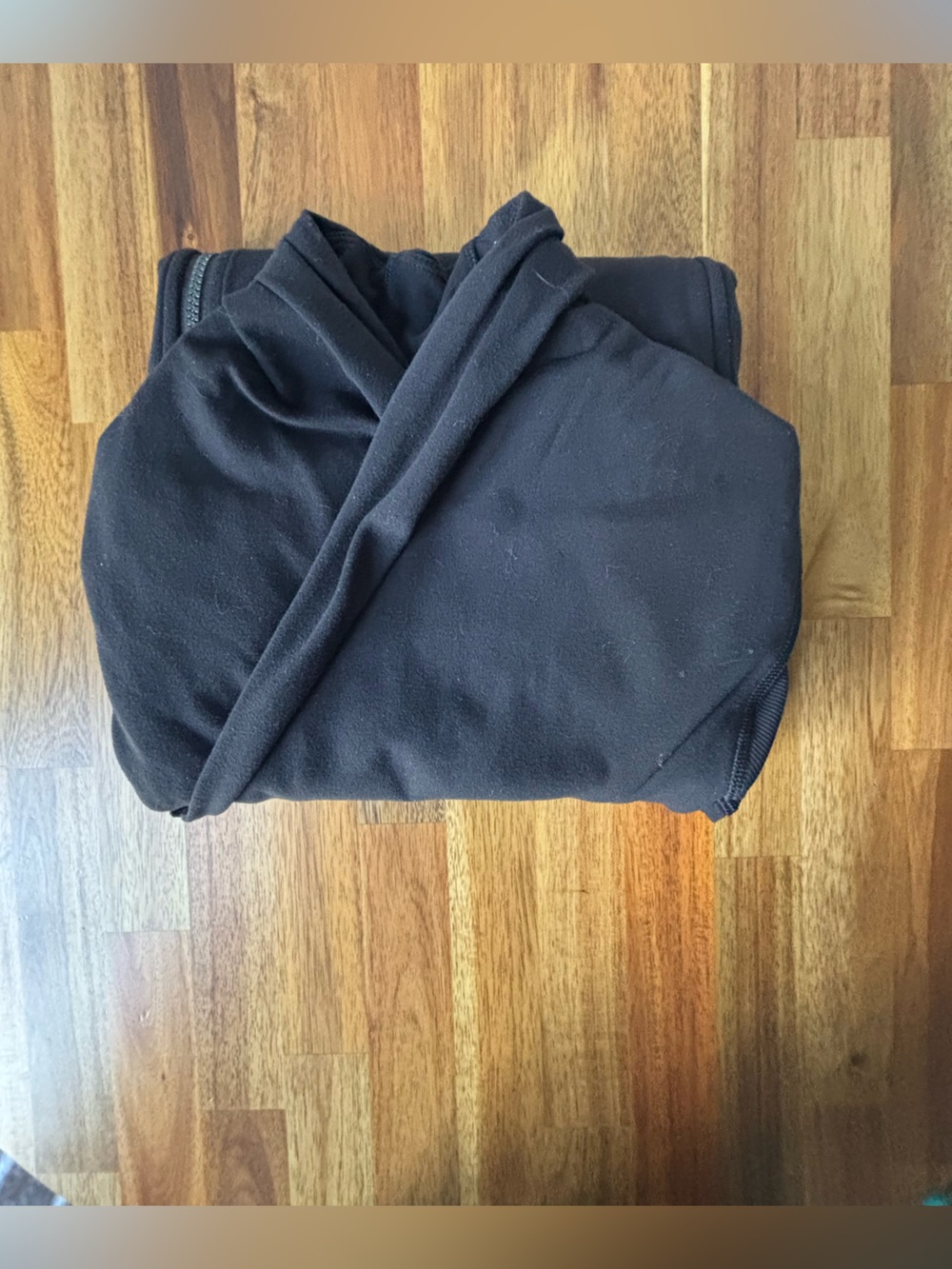 lululemon athletica Black Asymmetrical Zip Jacket Thumbhole Cuffs - Picture 10 of 12